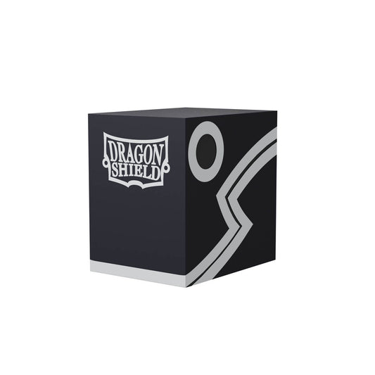 DRAGON SHIELD DOUBLE SHELL DECK BOX - BLACK