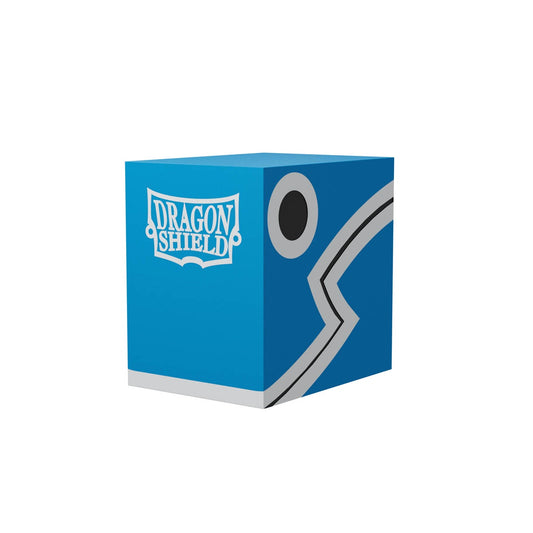 DRAGON SHIELD DOUBLE SHELL DECK BOX - BLUE