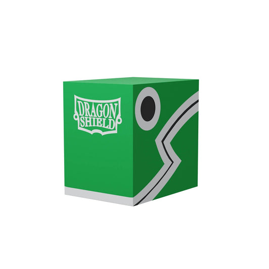 DRAGON SHIELD DOUBLE SHELL DECK BOX - GREEN
