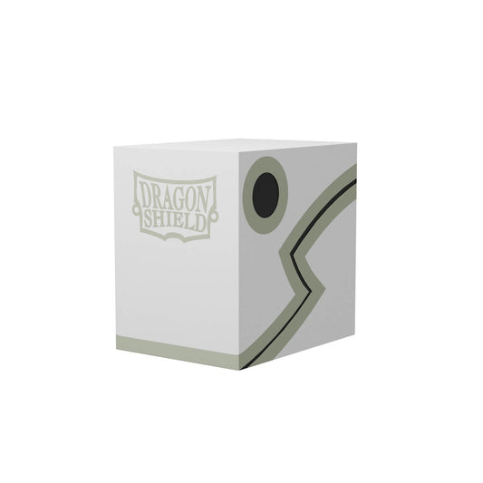 DRAGON SHIELD DOUBLE SHELL DECK BOX - WHITE