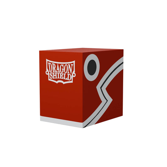 DRAGON SHIELD DOUBLE SHELL DECK BOX - RED