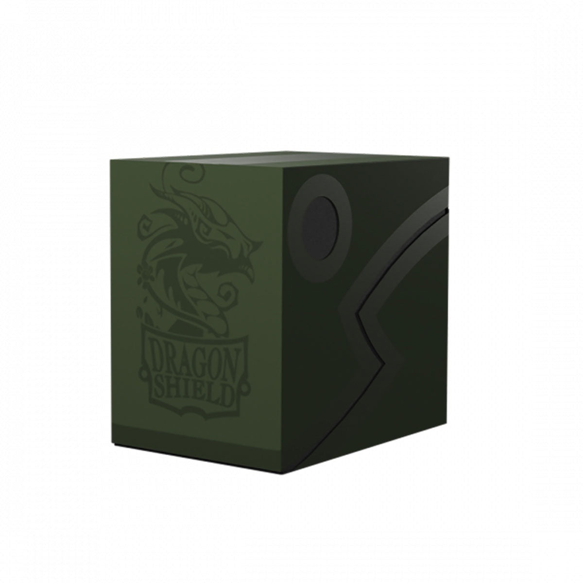 DRAGON SHIELD DOUBLE SHELL DECK BOX - FOREST GREEN