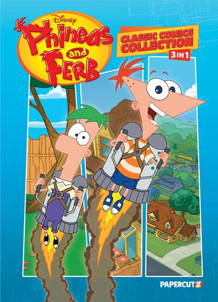 PHINEAS & FERB CLASSIC COMICS COLLECTION 3 IN 1 VOLUME 01