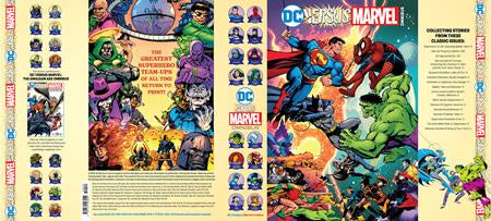 DC VERSUS MARVEL OMNIBUS HC GEORGE PEREZ COVER