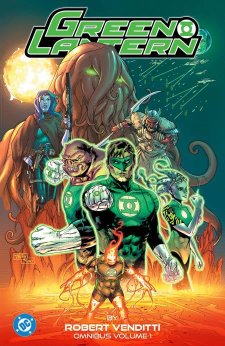 GREEN LANTERN BY ROBERT VENDITTI OMNIBUS VOLUME 01 HC