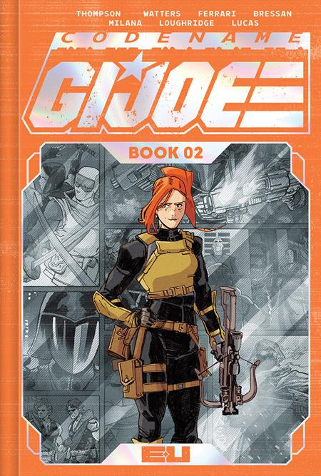 CODENAME GI JOE DELUXE EDITION HC MARCO FERRARI SPOT FOIL COVER