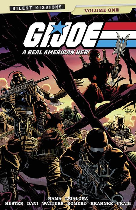GI JOE A REAL AMERICAN HERO THE SILENT MISSIONS ANDY KAUBERT & LAURA MARTIN COVER