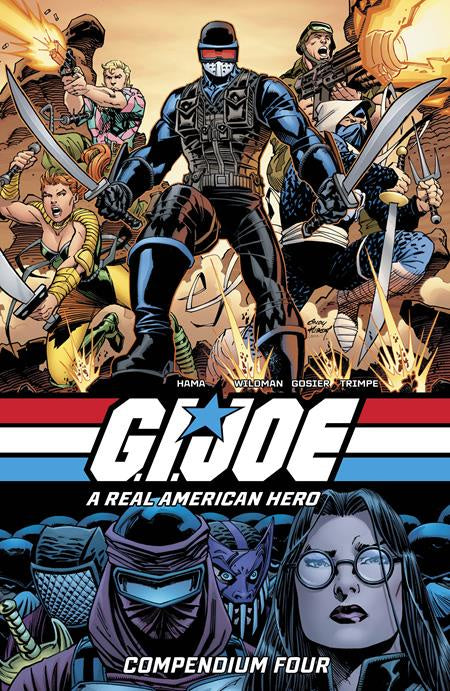 GI JOE A REAL AMERICAN HERO COMPENDIUM BOOK 04 (ANDY KUBERT & LAURA MARTIN COVER)