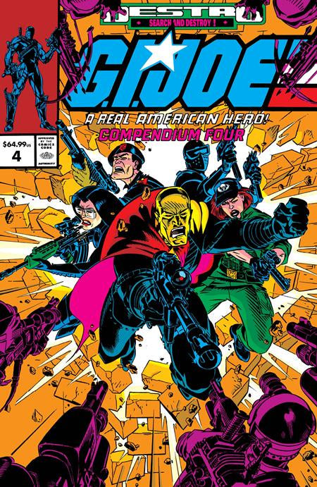 GI JOE A REAL AMERICAN HERO COMPENDIUM BOOK 04 DM VARIANT
