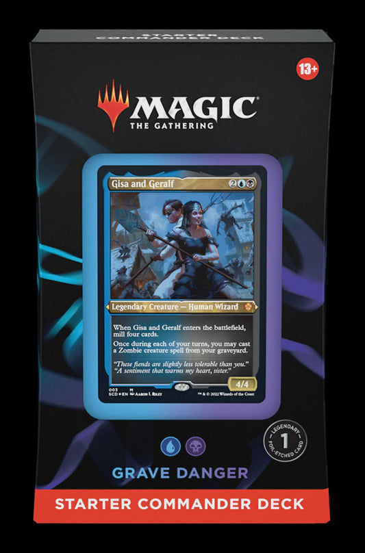 MAGIC THE GATHERING STARTER COMMANDER DECK - GRAVE DANGER