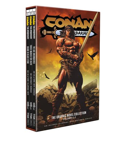 CONAN THE BARBARIAN VOLUME 01 - 03 SLIPCASE SET REGULAR EDITION