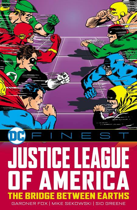 DC FINEST JUSTICE LEAGUE OF AMERICA THE BRIDGE BETWEEN EARTHS