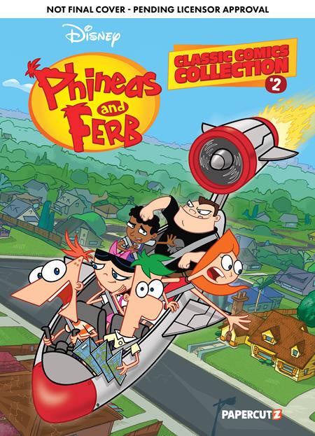 PHINEAS AND FERB CLASSIC COMICS COLLECTION VOLUME 2 HC