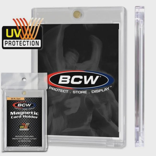 BCW MAGNETIC CARD HOLDER (55 PT CARD)