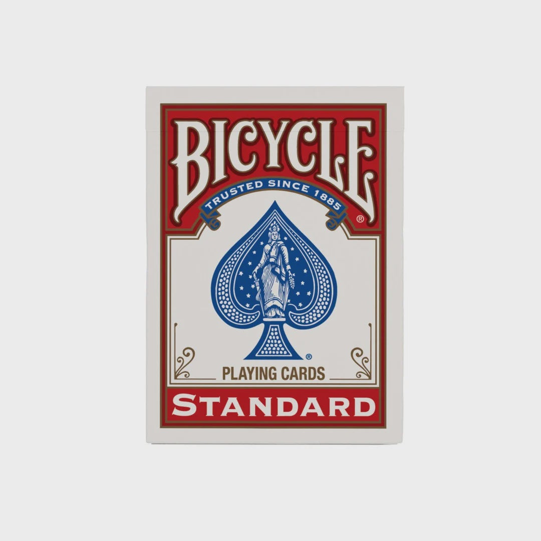 BICYCLE STANDARD PLAYING CARDS - RED