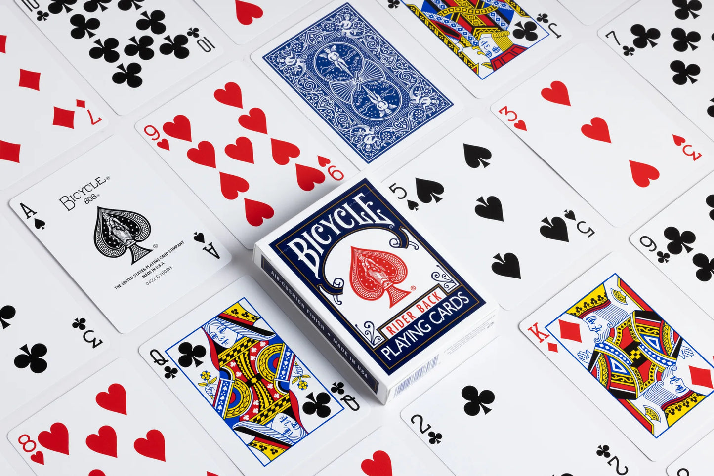 BICYCLE RIDER BACK PLAYING CARDS - BLUE