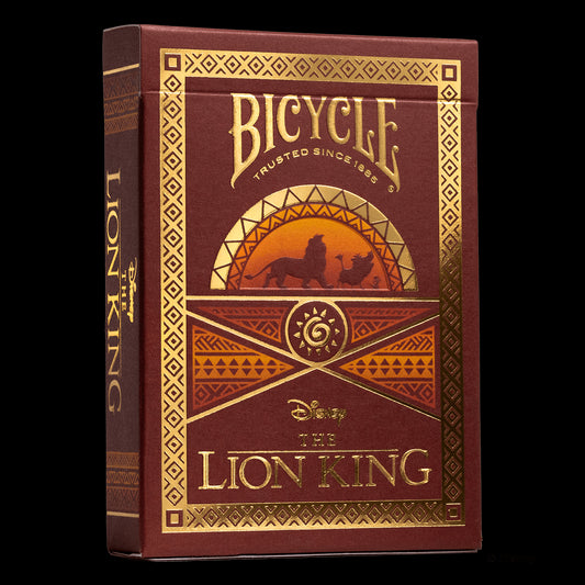 BICYCLE LION KING PLAYING CARDS