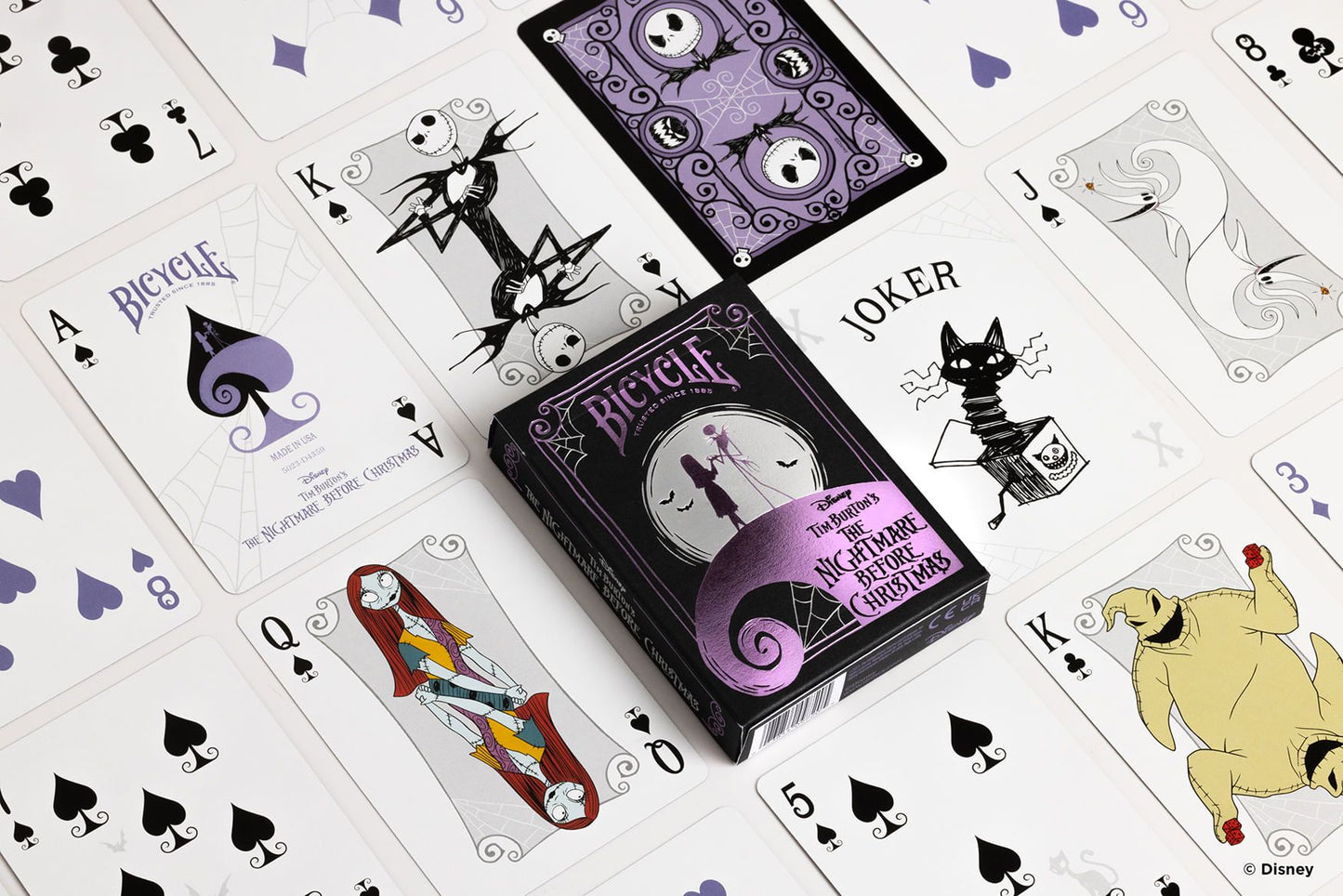 BICYCLE NIGHTMARE BEFORE CHRISTMAS PLAYING CARDS