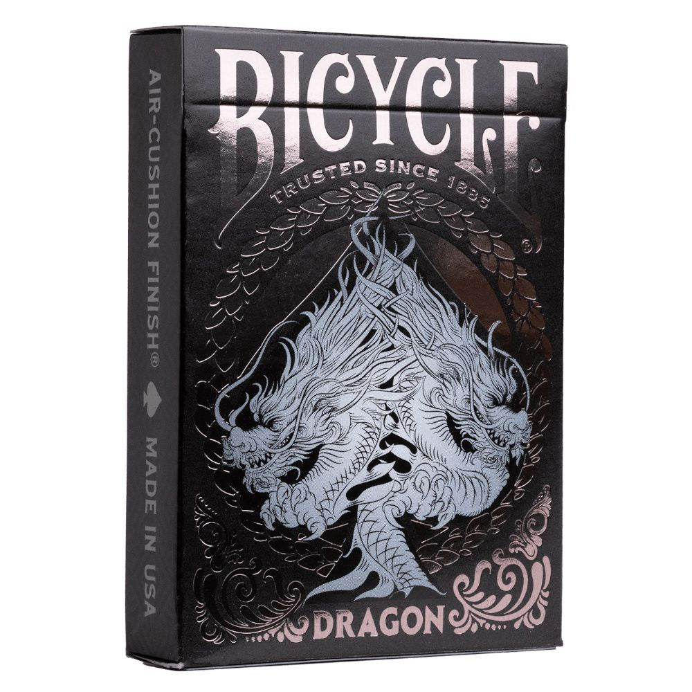 BICYCLE BLACK DRAGON PLAYING CARDS