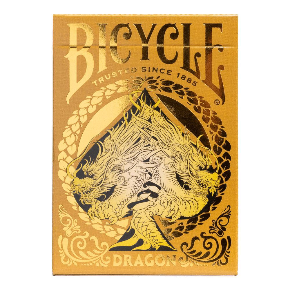 BICYCLE GOLD DRAGON PLAYING CARDS