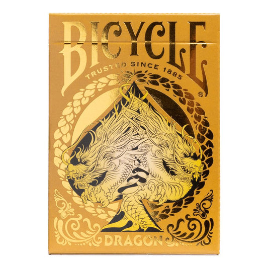 BICYCLE GOLD DRAGON PLAYING CARDS