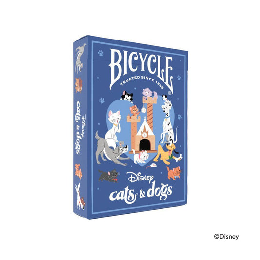 BICYCLE DISNEY CATS & DOGS PLAYING CARDS