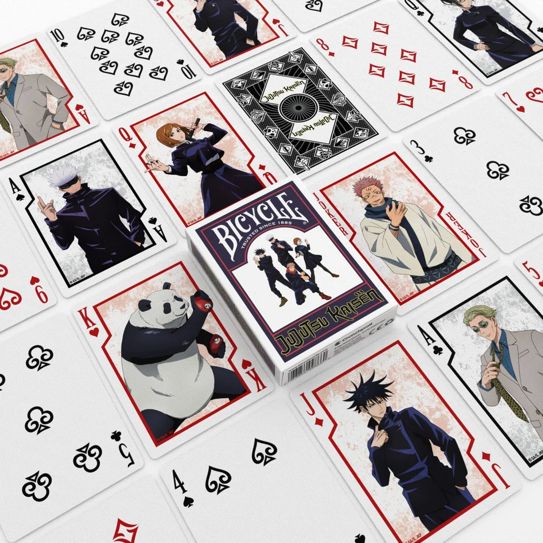 BICYCLE JUJUTSU KAISEN PLAYING CARDS