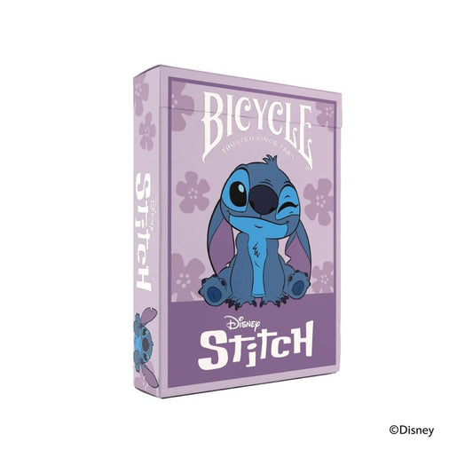 BICYCLE STITCH PLAYING CARDS (PURPLE)