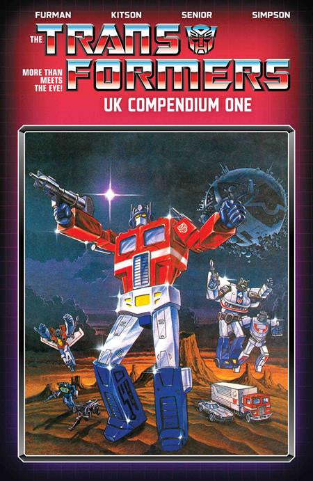 TRANSFORMERS UK COMPENDIUM DIRECT MARKET EXCLUSIVE BOOK 01 JOHN HIGGINS COVER