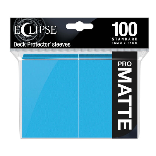 ULTRA PRO ECLIPSE 100 STANDARD MATTE SLEEVES - SKY BLUE