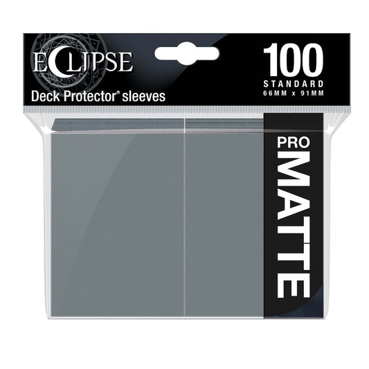 ULTRA PRO ECLIPSE 100 STANDARD MATTE SLEEVES - SMOKE GREY