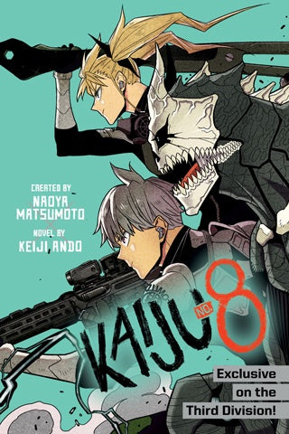 KAIJU NO 8 EXCLUSIVE ON THIRD DIVISION LIGHT NOVEL