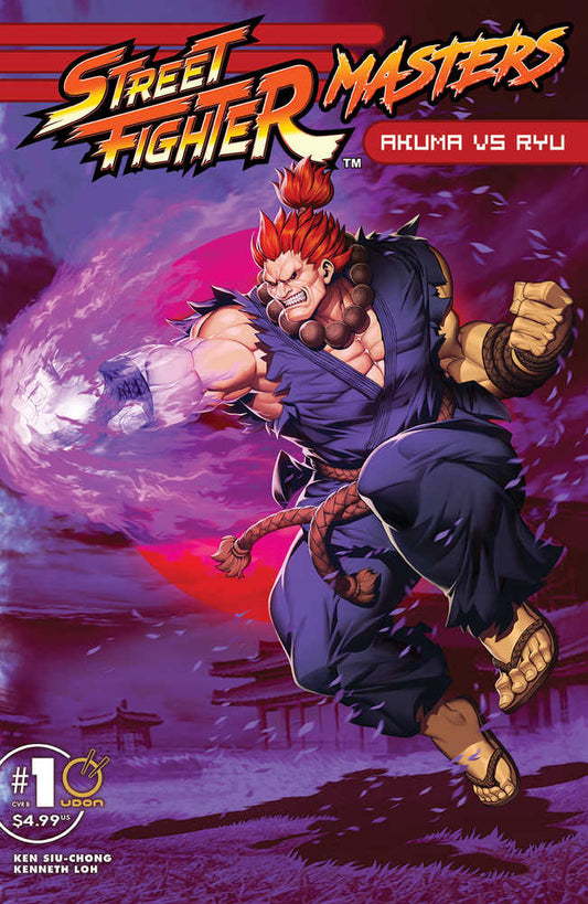 Street Fighter Masters: Akuma vs Ryu #1 Cover C Genzoman Akuma