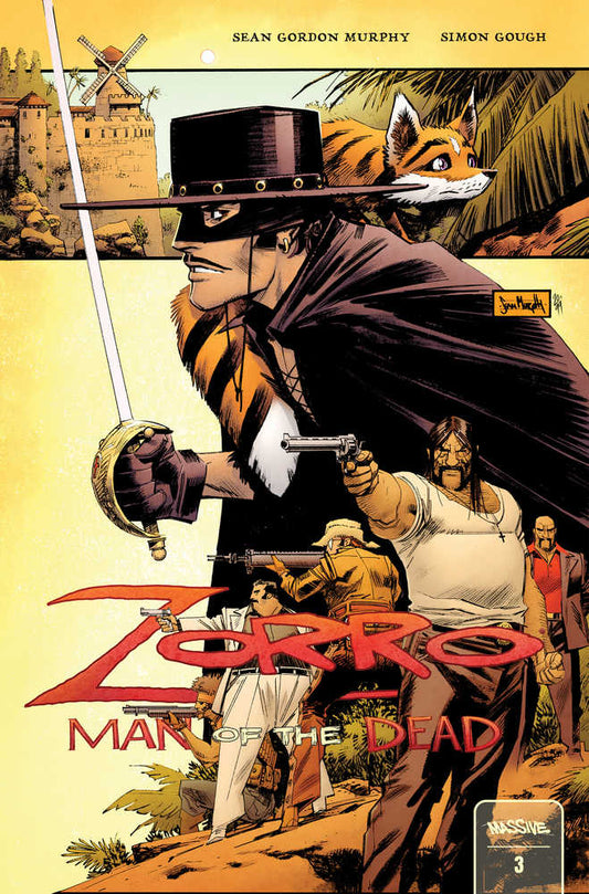 Zorro Man Of The Dead #3 (Of 4) Cover A Murphy (Mature)