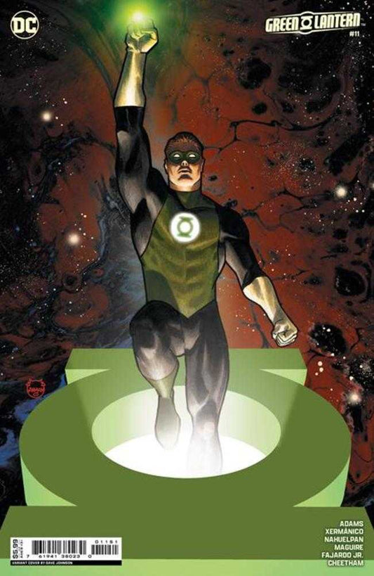 Green Lantern #11 Cover C Dave Johnson Card Stock Variant (House Of Brainiac)