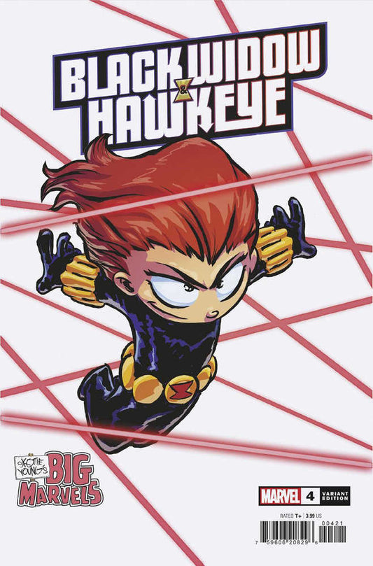 Black Widow & Hawkeye #4 Skottie Young'S Big Marvel Variant