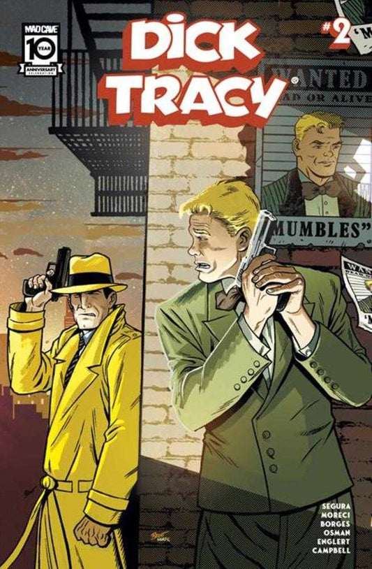 Dick Tracy #2Â CoverÂ B Brent Schoonover Connecting Cover Variant