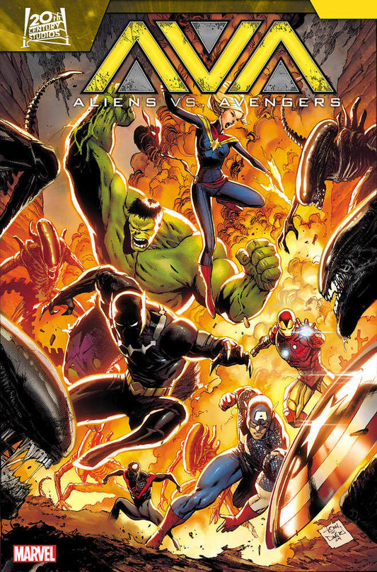 Aliens vs Avengers #1 Tony Daniel Variant