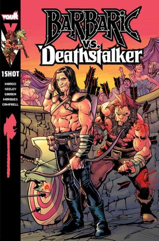 Barbaric vs Deathstalker (One Shot) Cover A Nathan Gooden