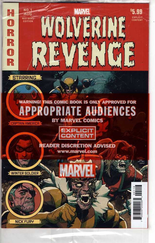 Wolverine: Revenge - Red Band #1 Leinil Yu Homage Variant [Polybagged]