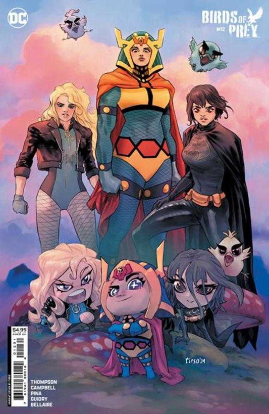 Birds Of Prey #12 Cover B Tirso Cons Card Stock Variant