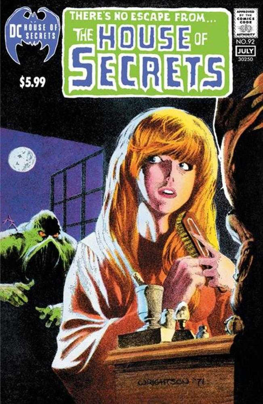 House Of Secrets #92 Facsimile Edition (2024) Cover B Bernie Wrightson Foil Variant