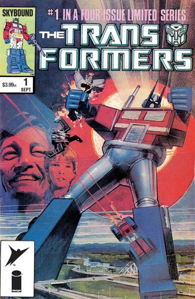 Transformers #1 40th Anniversary Edition  (One Shot) Cover A Bill Sienkiewicz