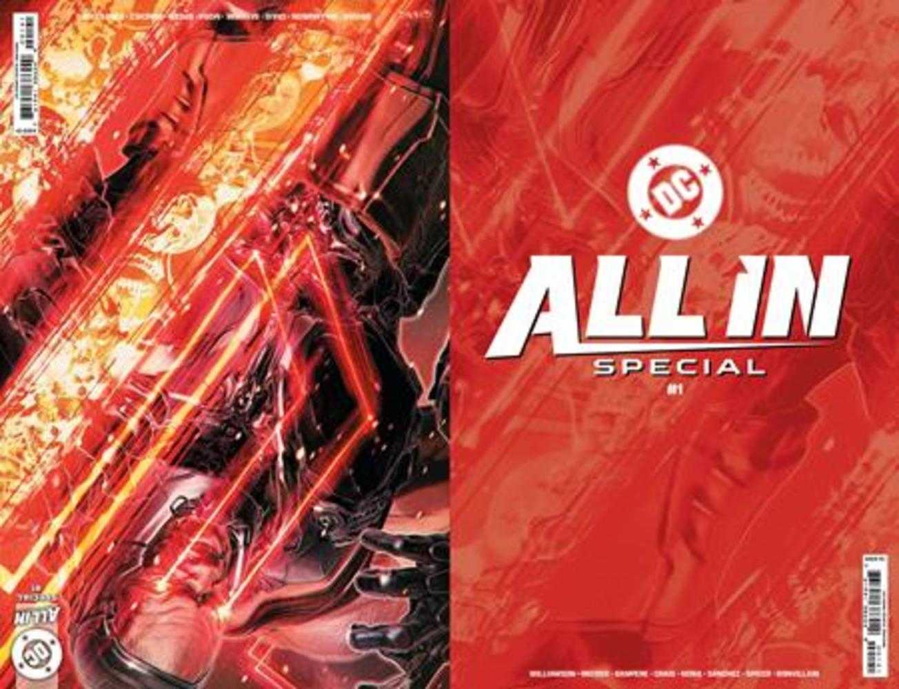 DC All In Special #1 (One Shot) Cover E John Giang Wraparound Card Stock Variant