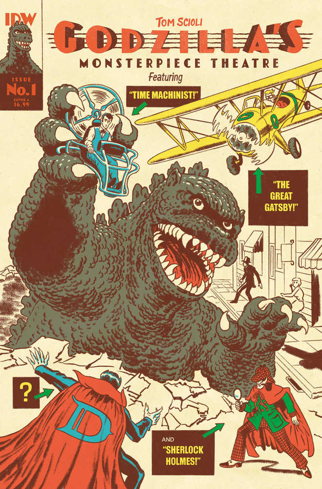 Godzillas Monsterpiece Theatre #1 Cover A (Scioli)