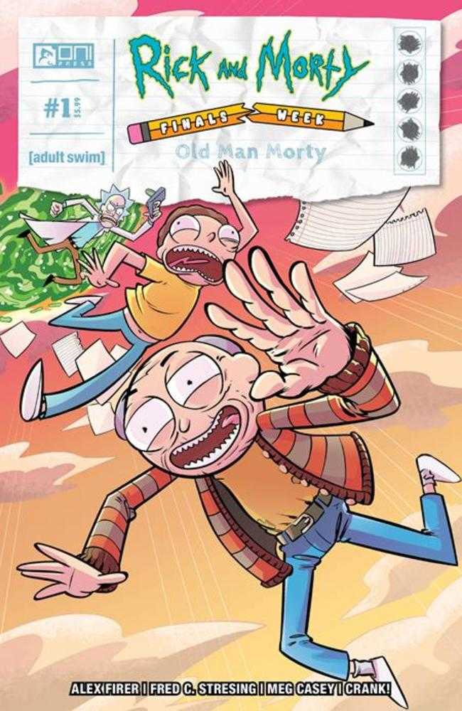 Rick And Morty Finals Week Old Man Morty #1 (One Shot) Cover A Fred C Stresing (Mature)