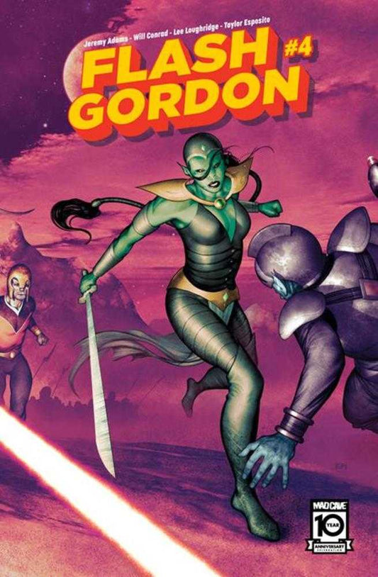 Flash Gordon #4Â CoverÂ B Frazer Irving Connecting Cover Variant