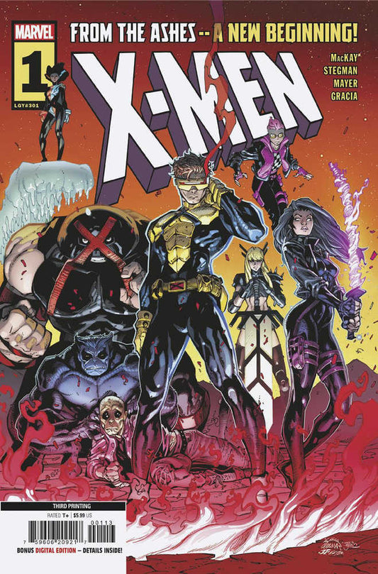 X-Men #1 Ryan Stegman 3RD Printing Variant