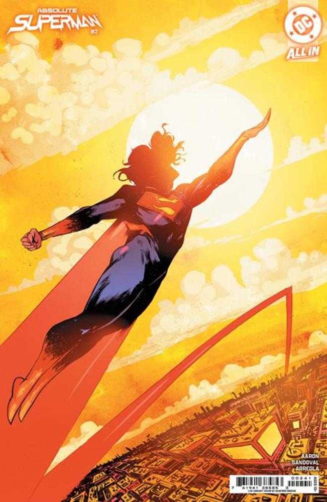 Absolute Superman #2 Cover D  Sanford Greene Card Stock Variant