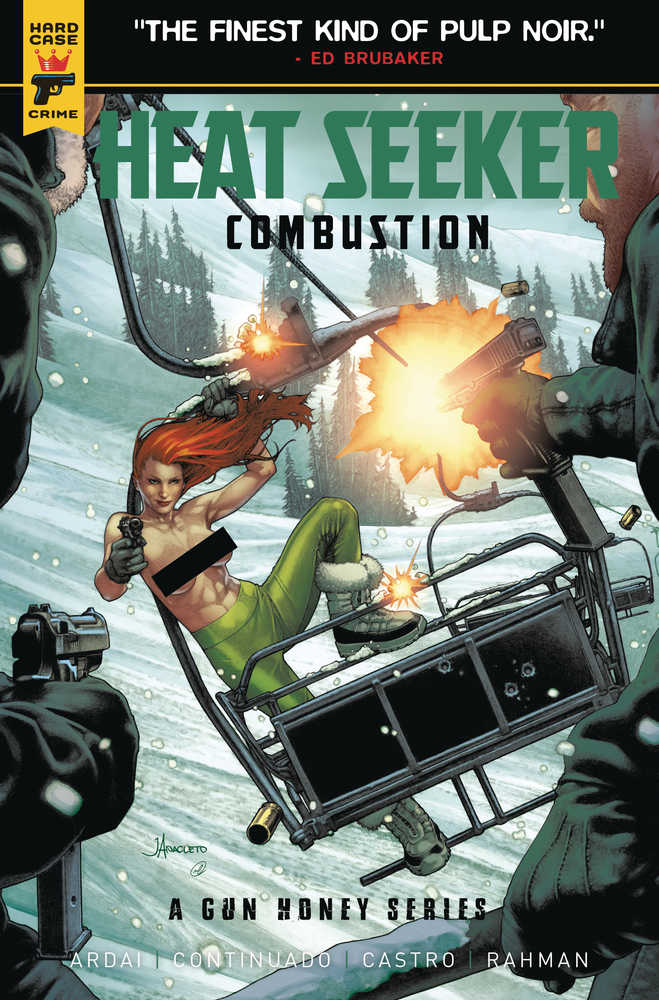 Heat Seeker Combustion Gun Honey Series #2 Cover I Anacleto Nu